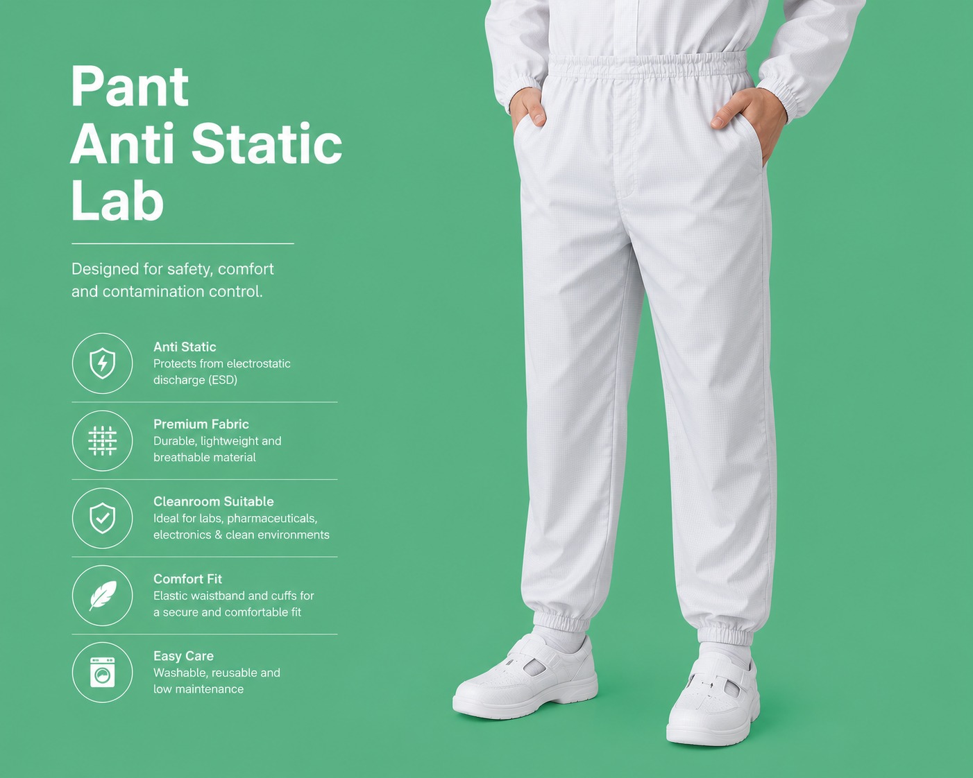 Pant Anti Static Lab